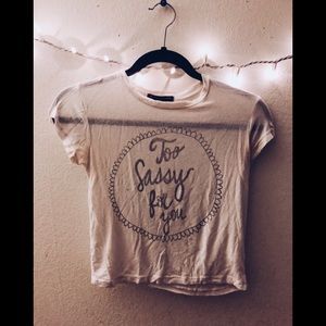 Selling Brandy Melville Tee (ONE SIZE FITS ALL)